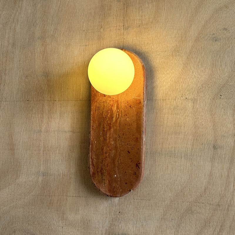 Laderlynne Marble Wall Light-Moonnatur