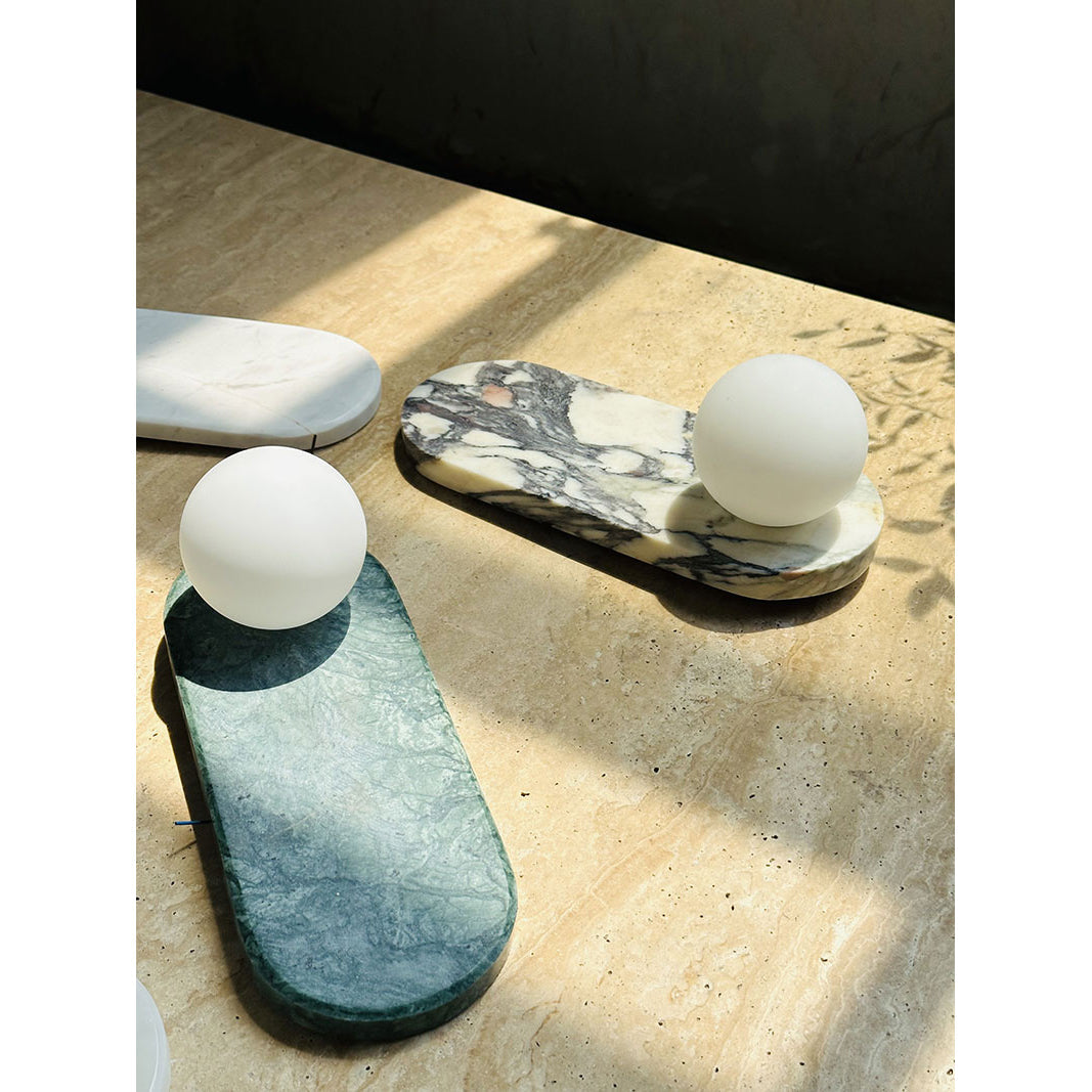 Laderlynne Marble Wall Light-Moonnatur
