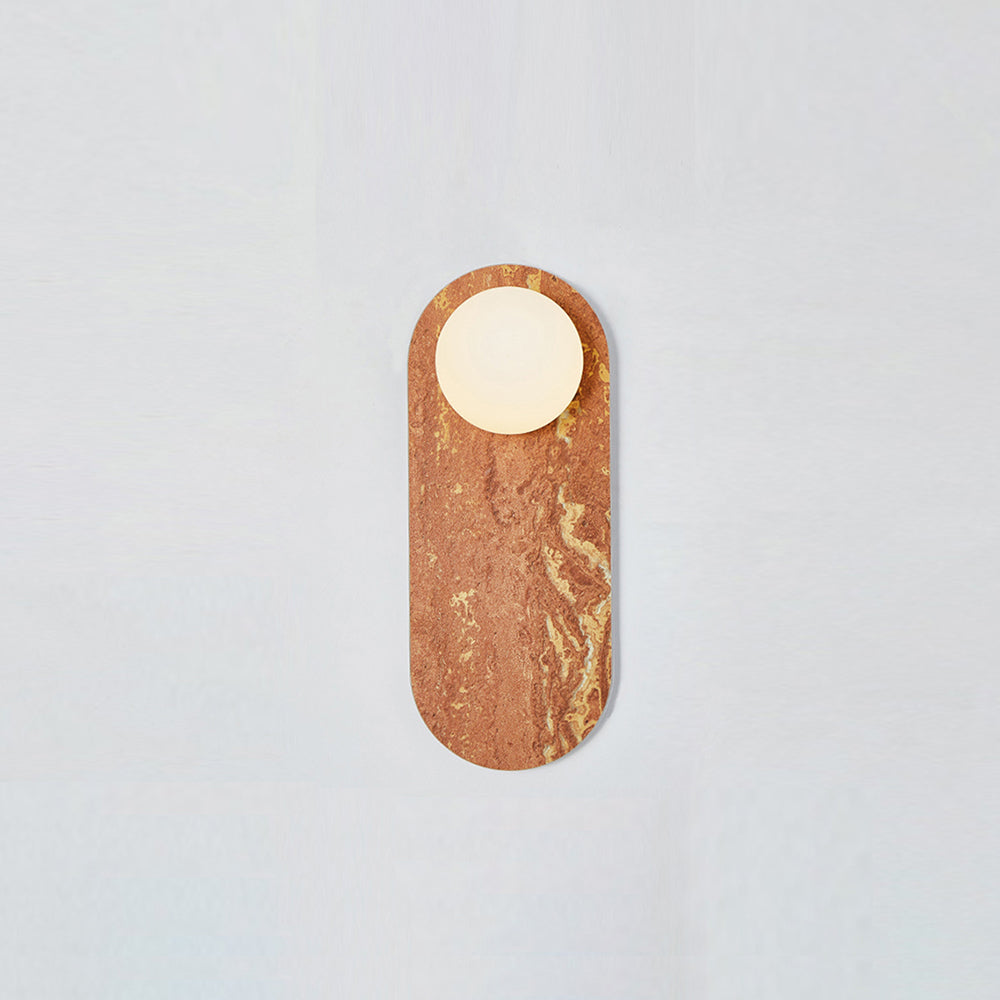 Laderlynne Marble Wall Light-Moonnatur