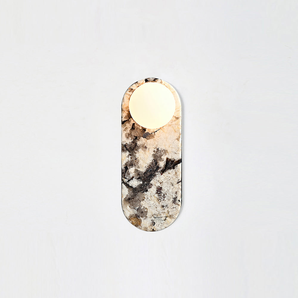 Laderlynne Marble Wall Light-Moonnatur
