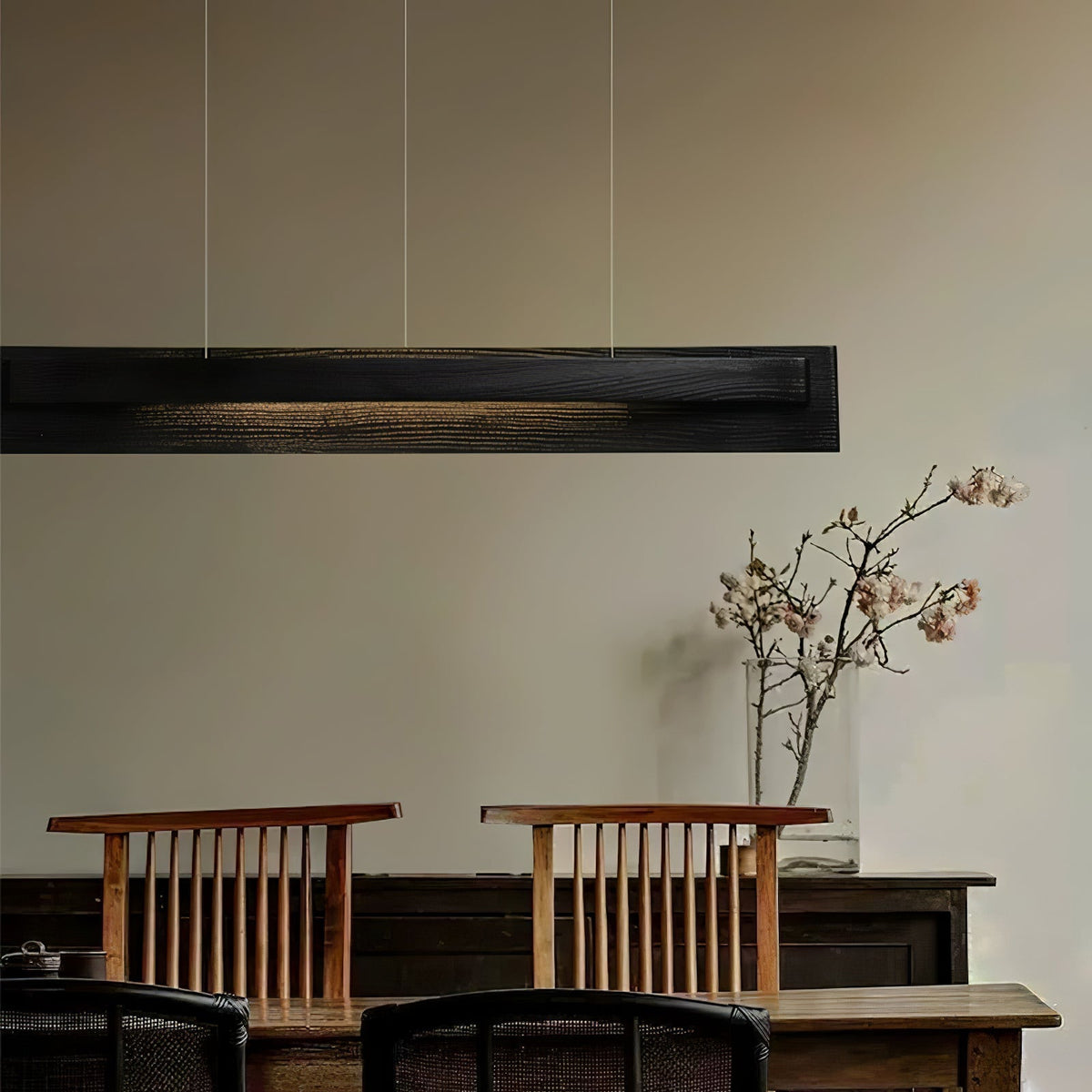 Verrenara Wood Pendant Light-Moonnatur