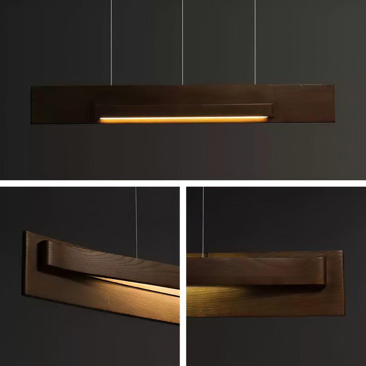 Verrenara Wood Pendant Light-Moonnatur