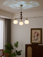 Maelwyn Glass Chandelier-Moonnatur