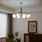 Maelwyn Glass Chandelier-Moonnatur