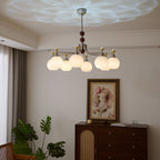 Maelwyn Glass Chandelier-Moonnatur