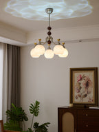 Maelwyn Glass Chandelier-Moonnatur