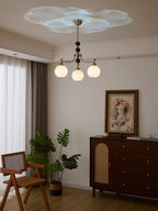 Maelwyn Glass Chandelier-Moonnatur