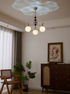 Maelwyn Glass Chandelier-Moonnatur