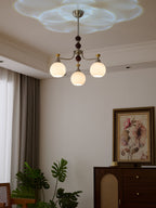 Maelwyn Glass Chandelier-Moonnatur