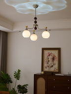 Maelwyn Glass Chandelier-Moonnatur