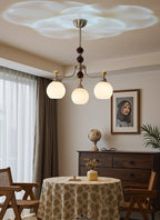 Maelwyn Glass Chandelier-Moonnatur