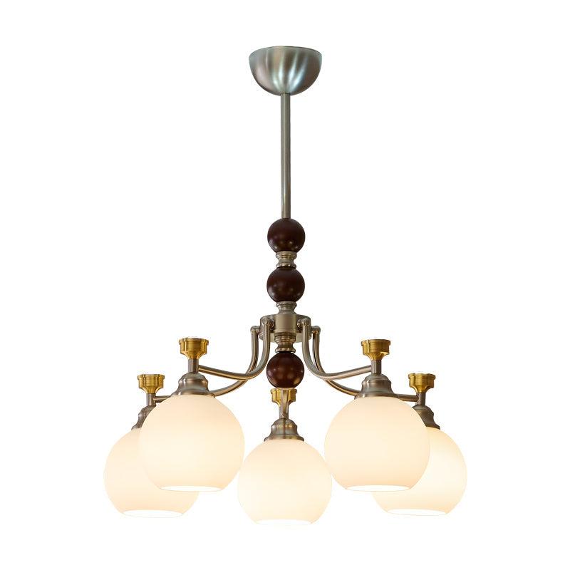 Maelwyn Glass Chandelier-Moonnatur
