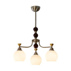 Maelwyn Glass Chandelier-Moonnatur