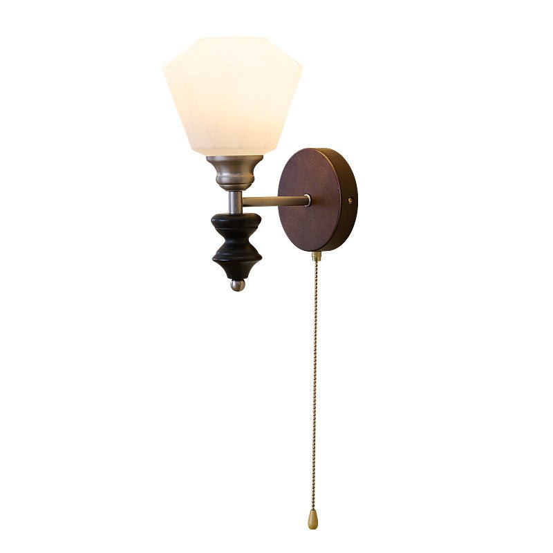 Zelvenenna Glass Wall Light-Moonnatur