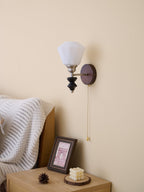 Zelvenenna Glass Wall Light-Moonnatur