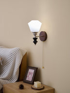 Zelvenenna Glass Wall Light-Moonnatur