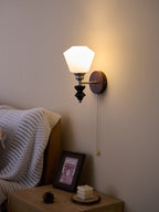 Zelvenenna Glass Wall Light-Moonnatur