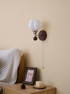Zelvenenna Glass Wall Light-Moonnatur