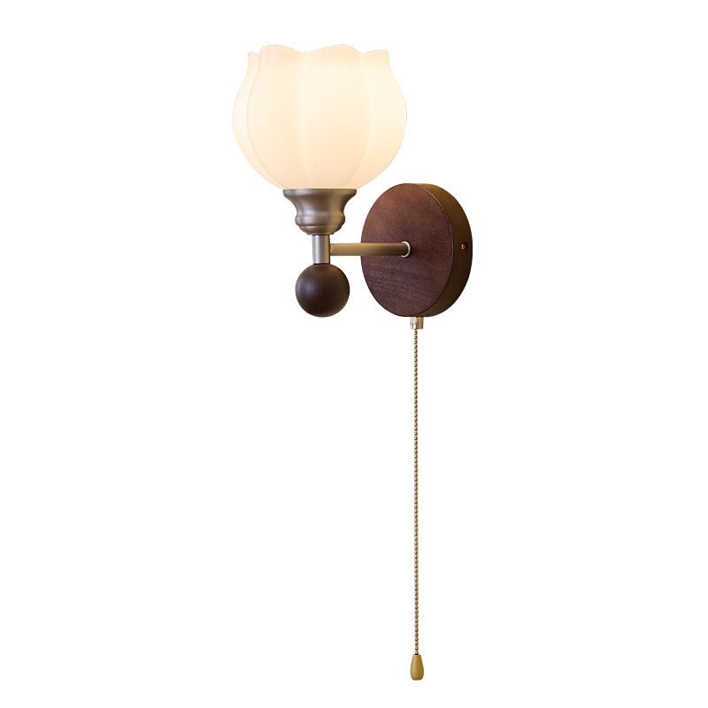 Zelvenenna Glass Wall Light-Moonnatur