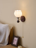 Zelvenenna Glass Wall Light-Moonnatur