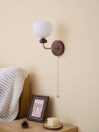 Zelvenenna Glass Wall Light-Moonnatur