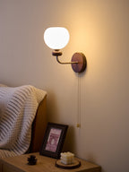 Zelvenenna Glass Wall Light-Moonnatur