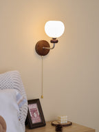 Zelvenenna Glass Wall Light-Moonnatur