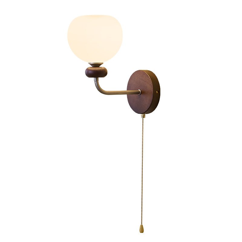 Zelvenenna Glass Wall Light-Moonnatur