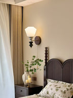 Zelvenenna Glass Wall Light-Moonnatur
