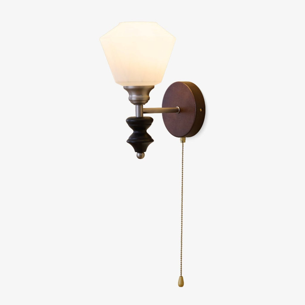 Zelvenenna Glass Wall Light-Moonnatur