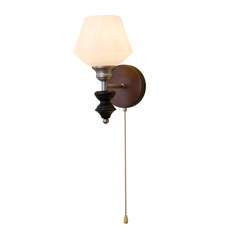 Zelvenenna Glass Wall Light-Moonnatur