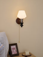 Zelvenenna Glass Wall Light-Moonnatur