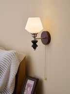 Zelvenenna Glass Wall Light-Moonnatur