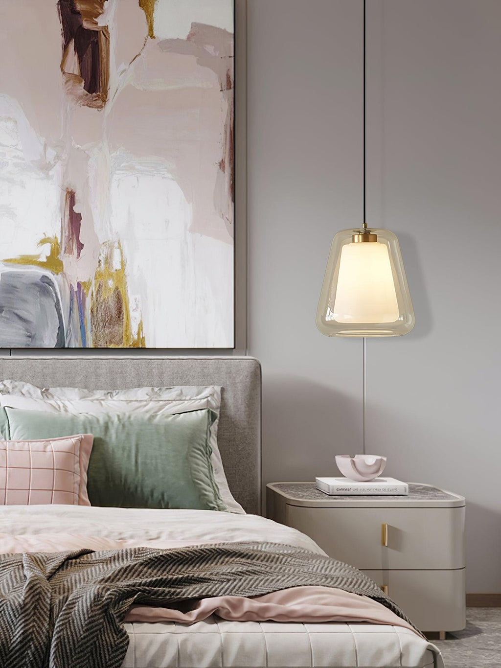 Rilora Glass Pendant Light-Moonnatur