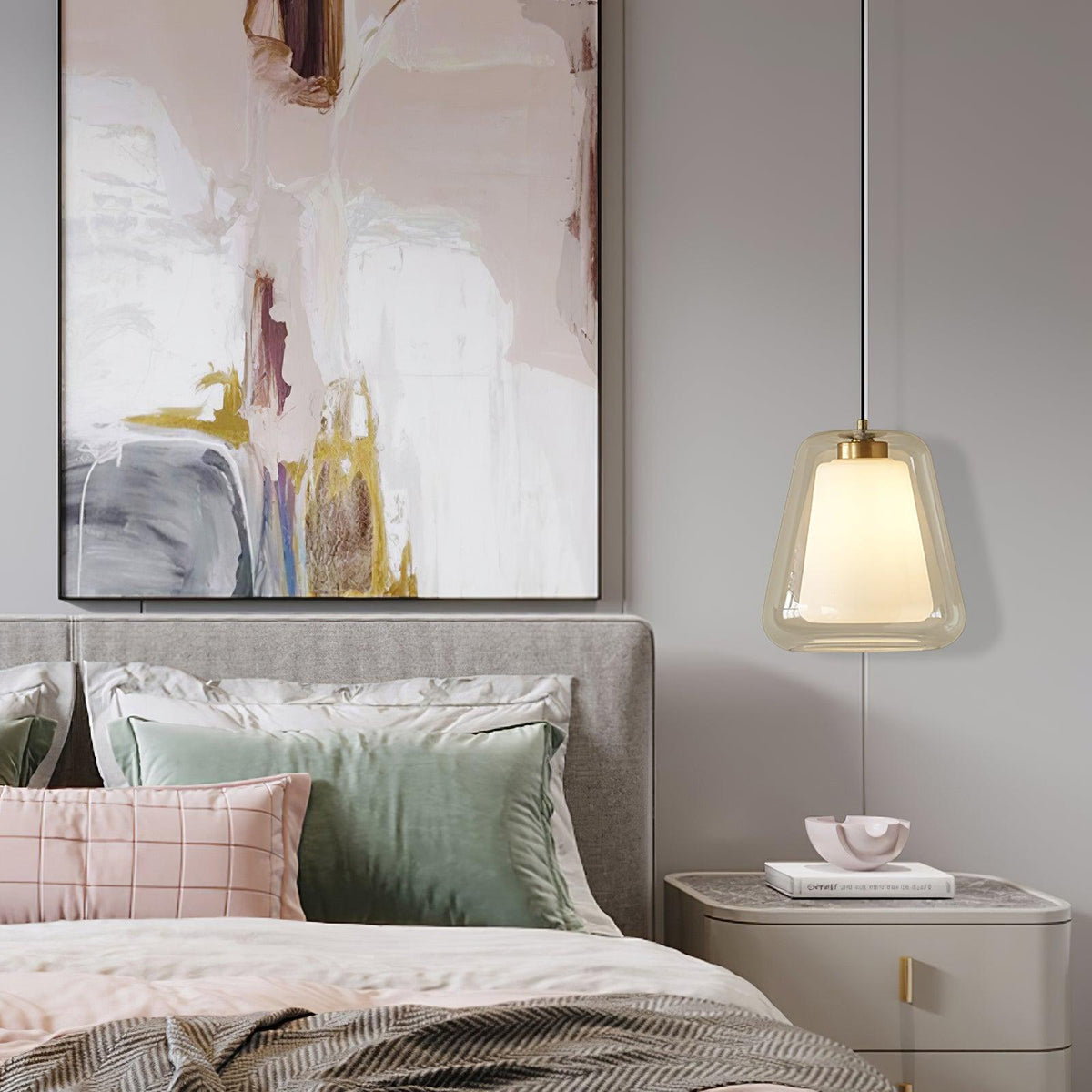 Rilora Glass Pendant Light-Moonnatur