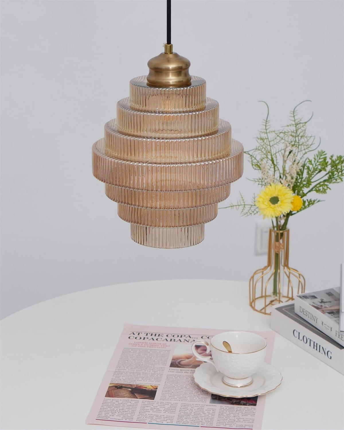 Nethenina Glass Pendant Light-Moonnatur