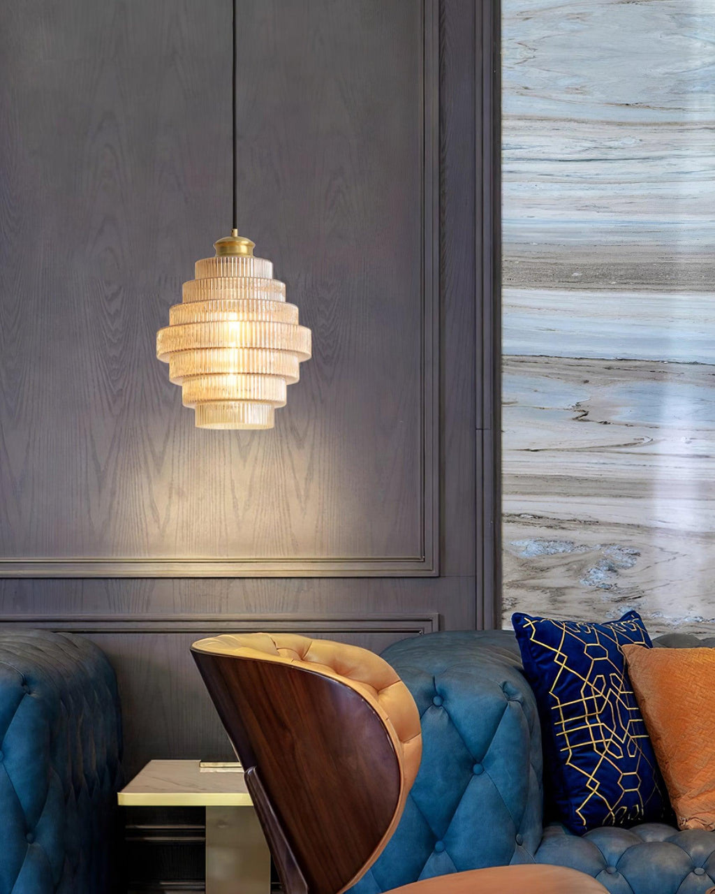 Nethenina Glass Pendant Light-Moonnatur