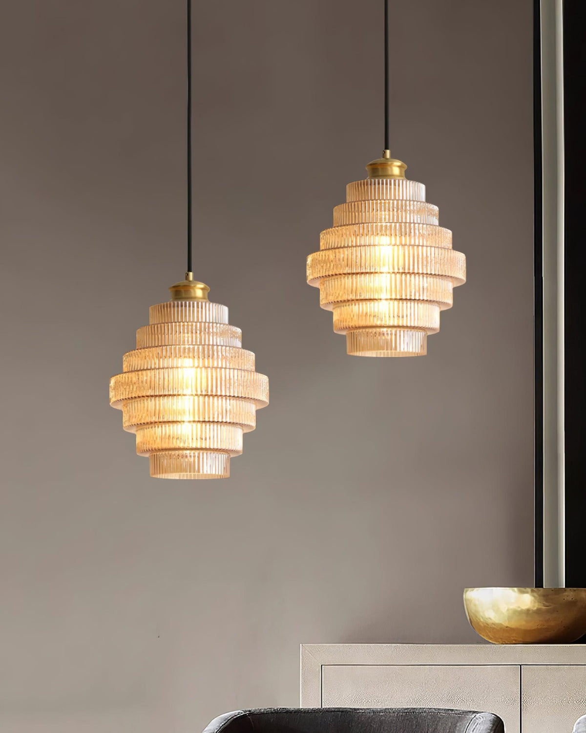 Nethenina Glass Pendant Light-Moonnatur