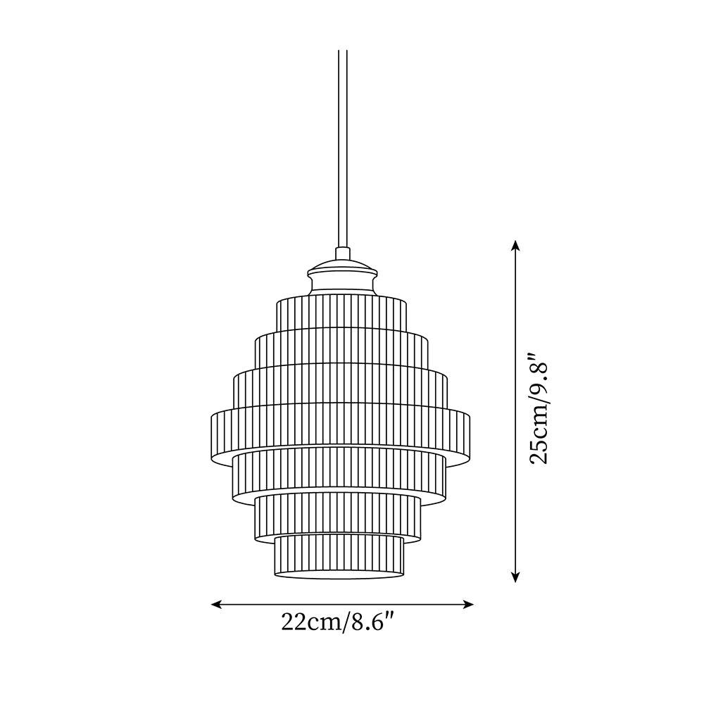 Nethenina Glass Pendant Light-Moonnatur