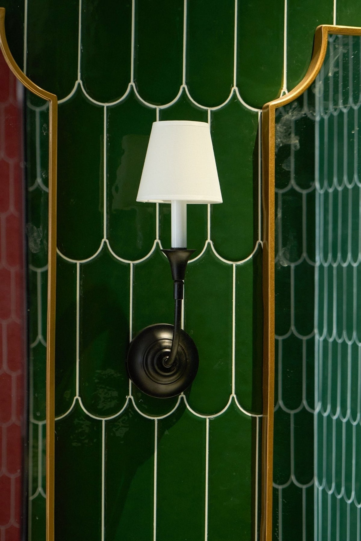 Kestiel Fabric Wall Light-Moonnatur