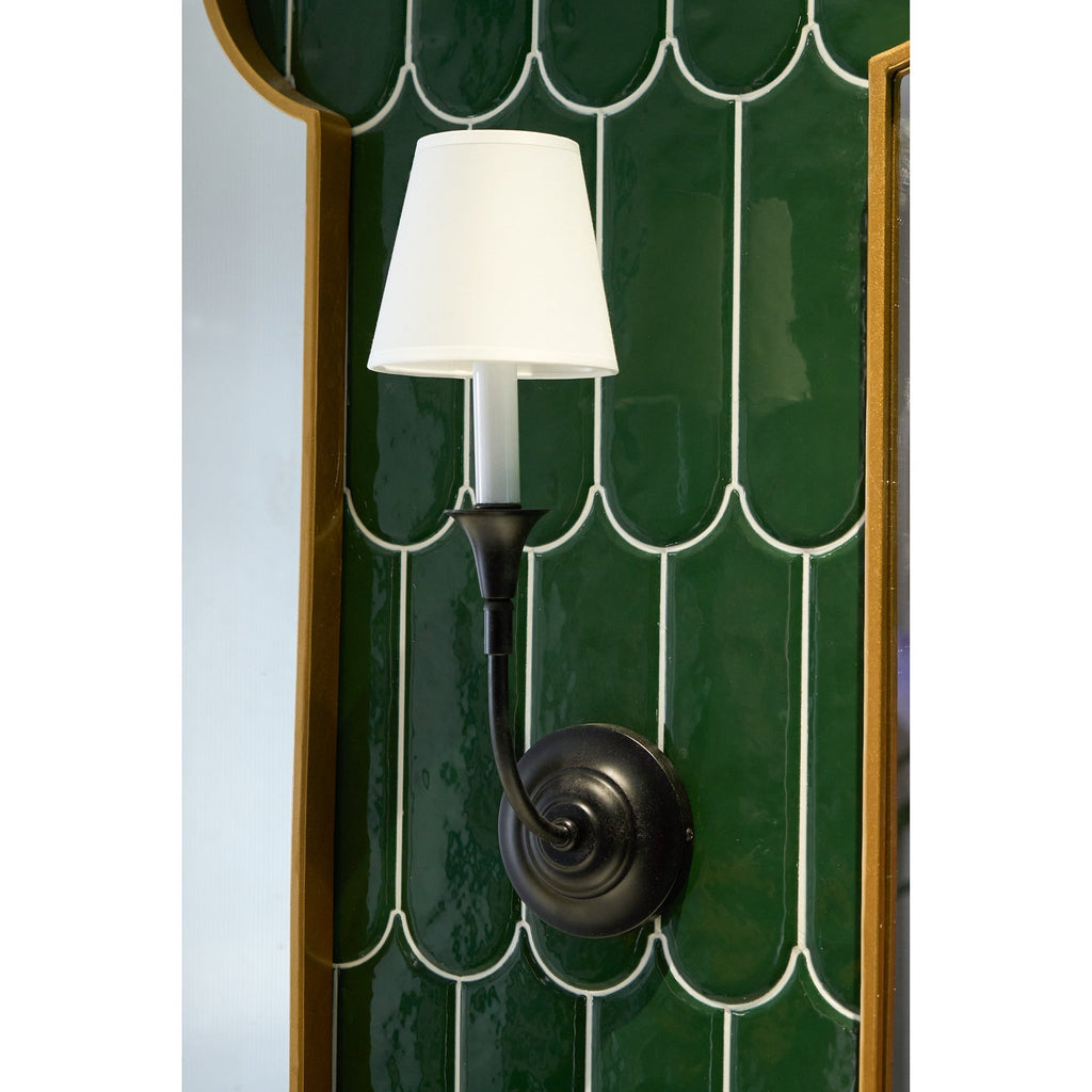 Kestiel Fabric Wall Light-Moonnatur
