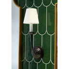 Kestiel Fabric Wall Light-Moonnatur