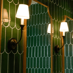 Kestiel Fabric Wall Light-Moonnatur