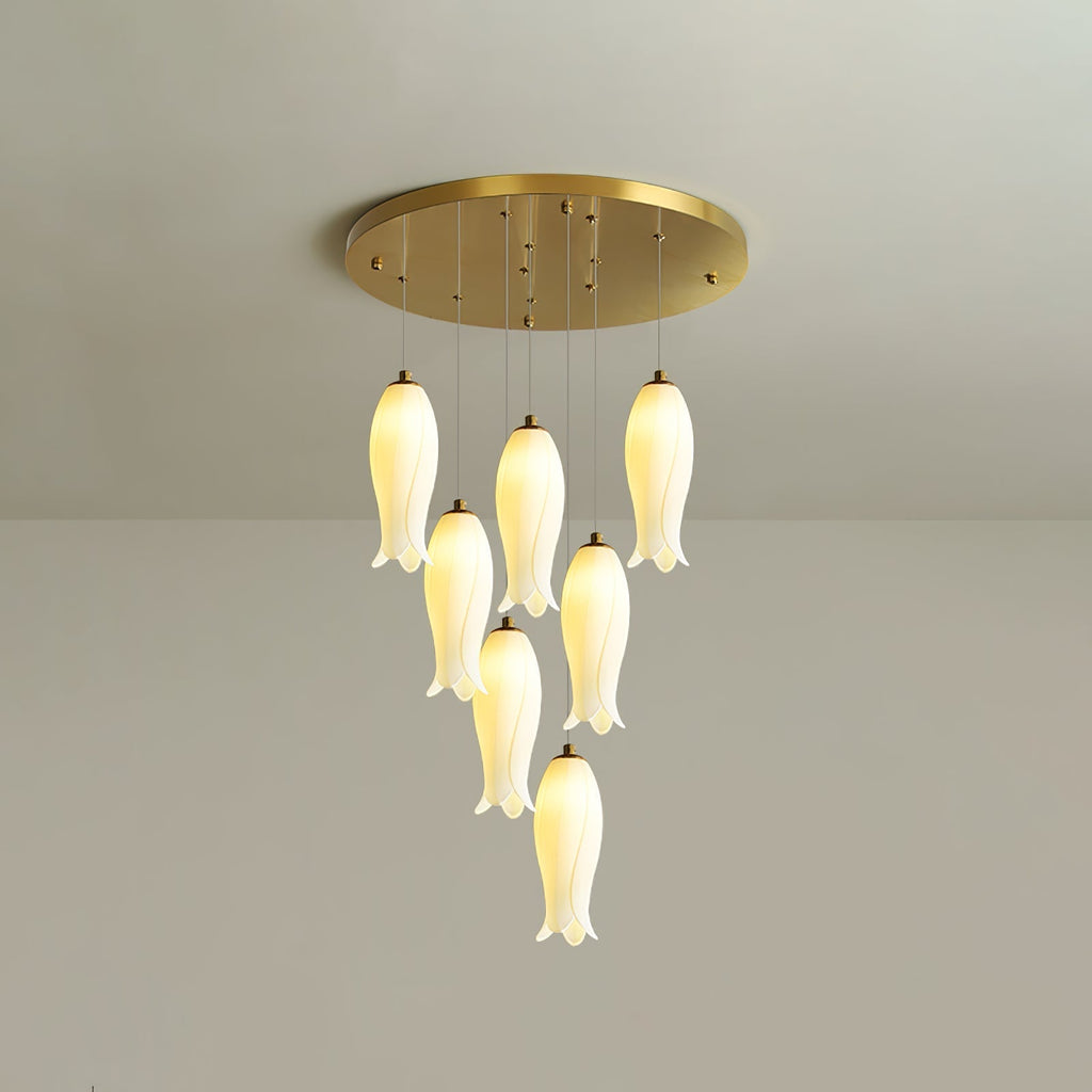 Grevera Ceramic Chandelier-Moonnatur