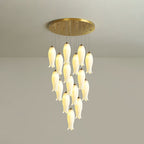 Grevera Ceramic Chandelier-Moonnatur