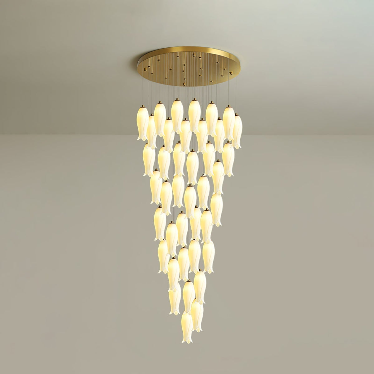 Grevera Ceramic Chandelier-Moonnatur