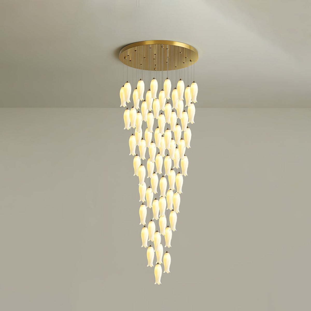 Grevera Ceramic Chandelier-Moonnatur