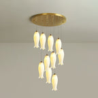 Grevera Ceramic Chandelier-Moonnatur