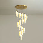 Grevera Ceramic Chandelier-Moonnatur
