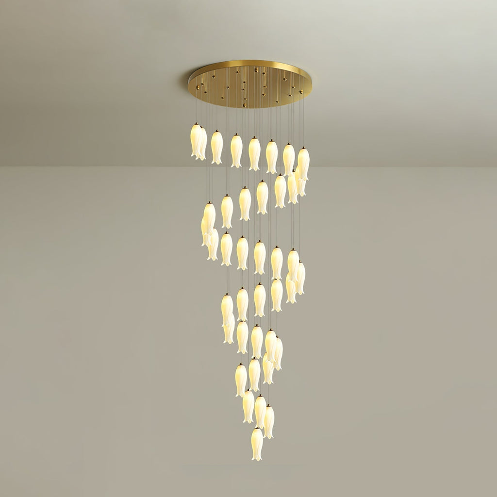 Grevera Ceramic Chandelier-Moonnatur